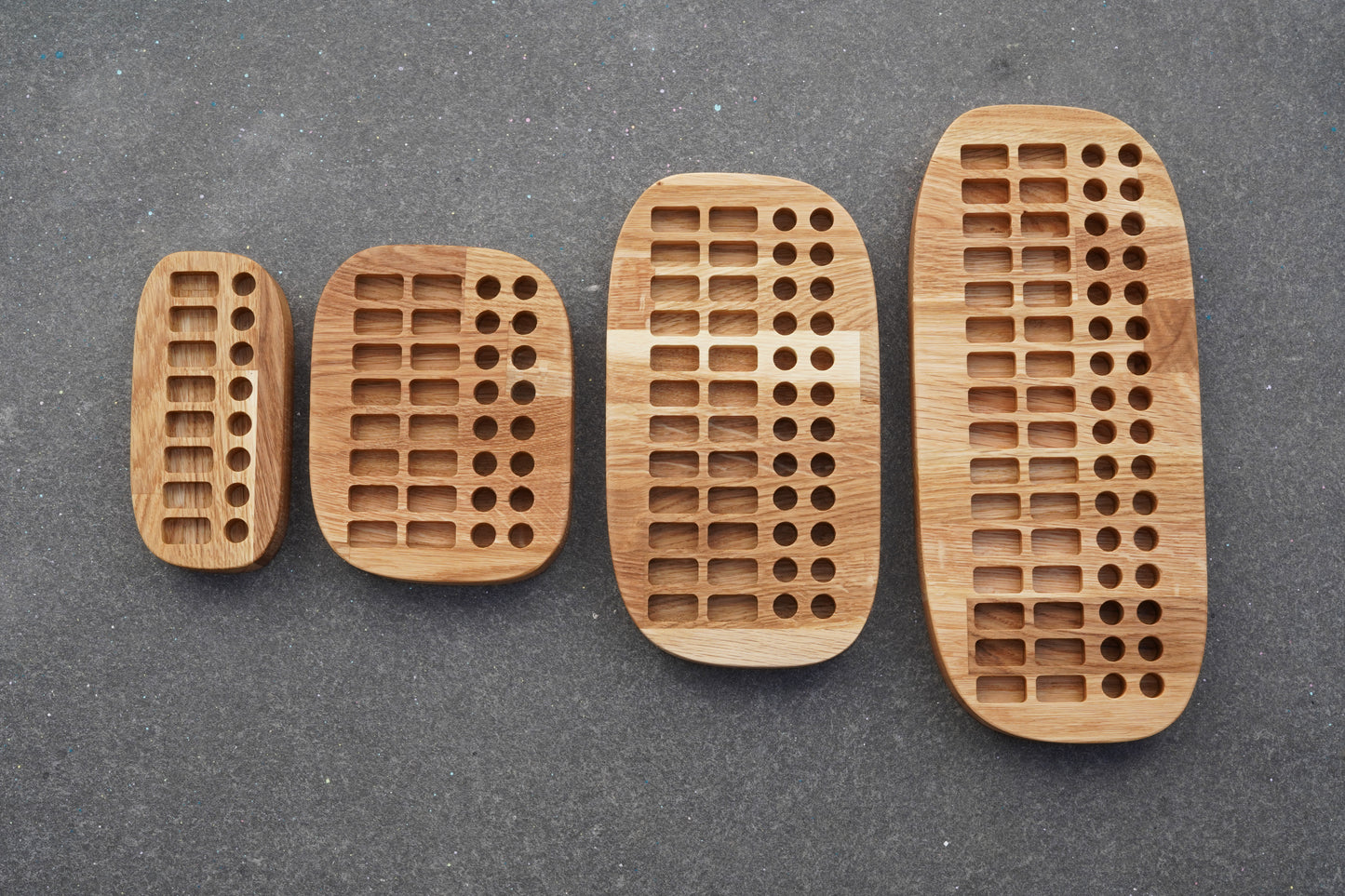 Großer Holz-Stifthalter 26 × 14 cm für Stockmar Wachsmalprodukte, handgefertigt von Himmelsholz